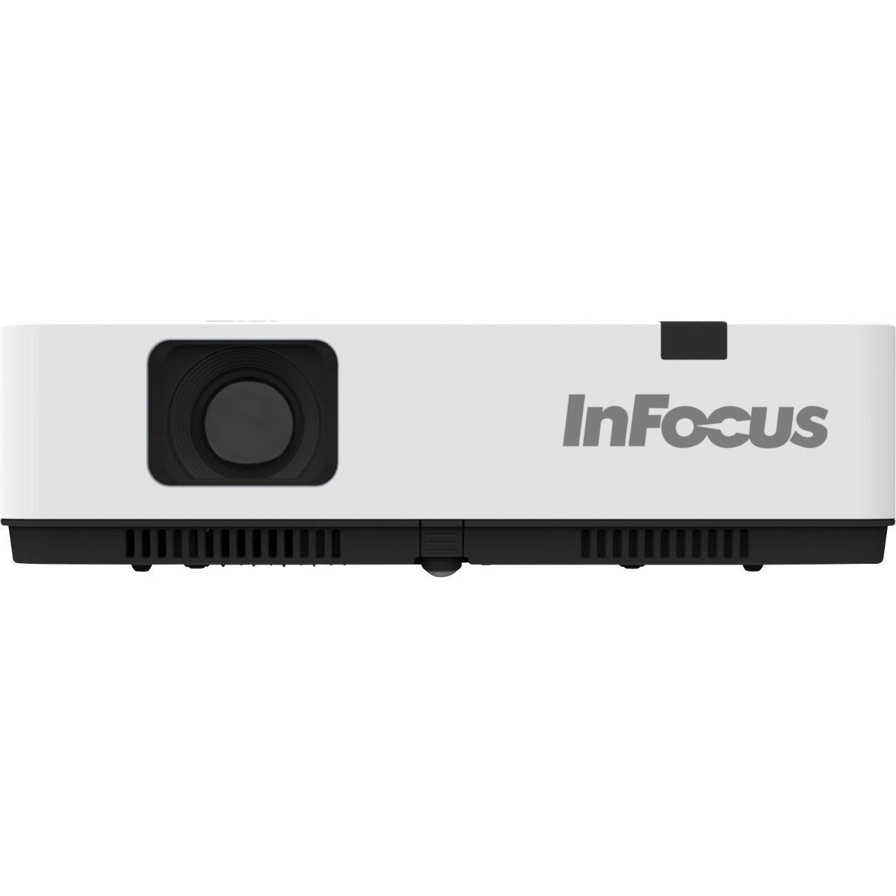 Alt View 1. InFocus - InFocus Advanced IN1034 3LCD Projector - 4:3 - 1024 x 768 - Front - 720p - 20000 Hour Normal Mode - XGA - 50,000:1 - 1.07 Billion Colors (30-bit).