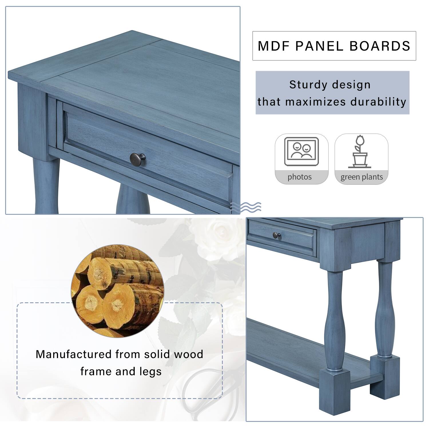 MDF PANEL BOARDS

Sturdy design that maximizes durability

photos green plants

Manufactured from solid wood frame and legs