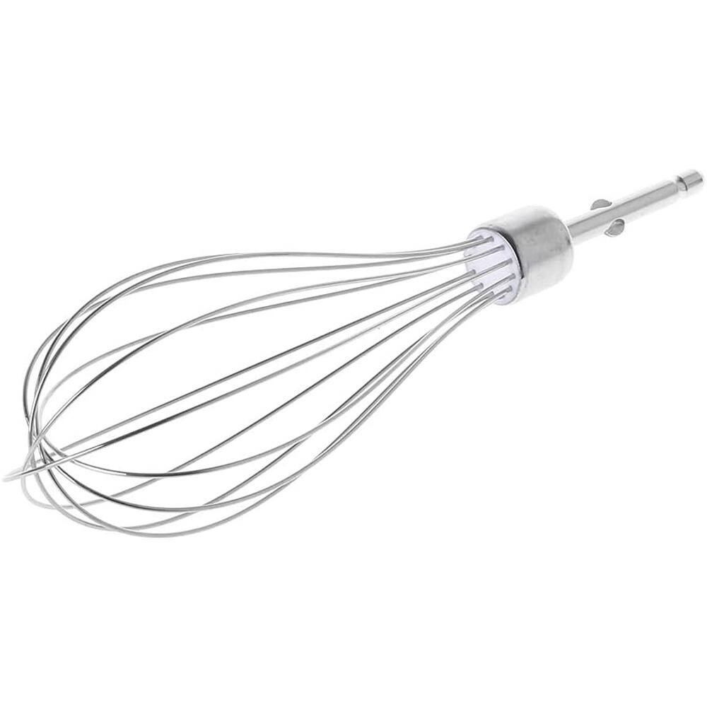 Alt View 2. RTMB - Stainless Steel Electric Egg Beater Whisk, Kitchen Mixer Accessory - Silver.