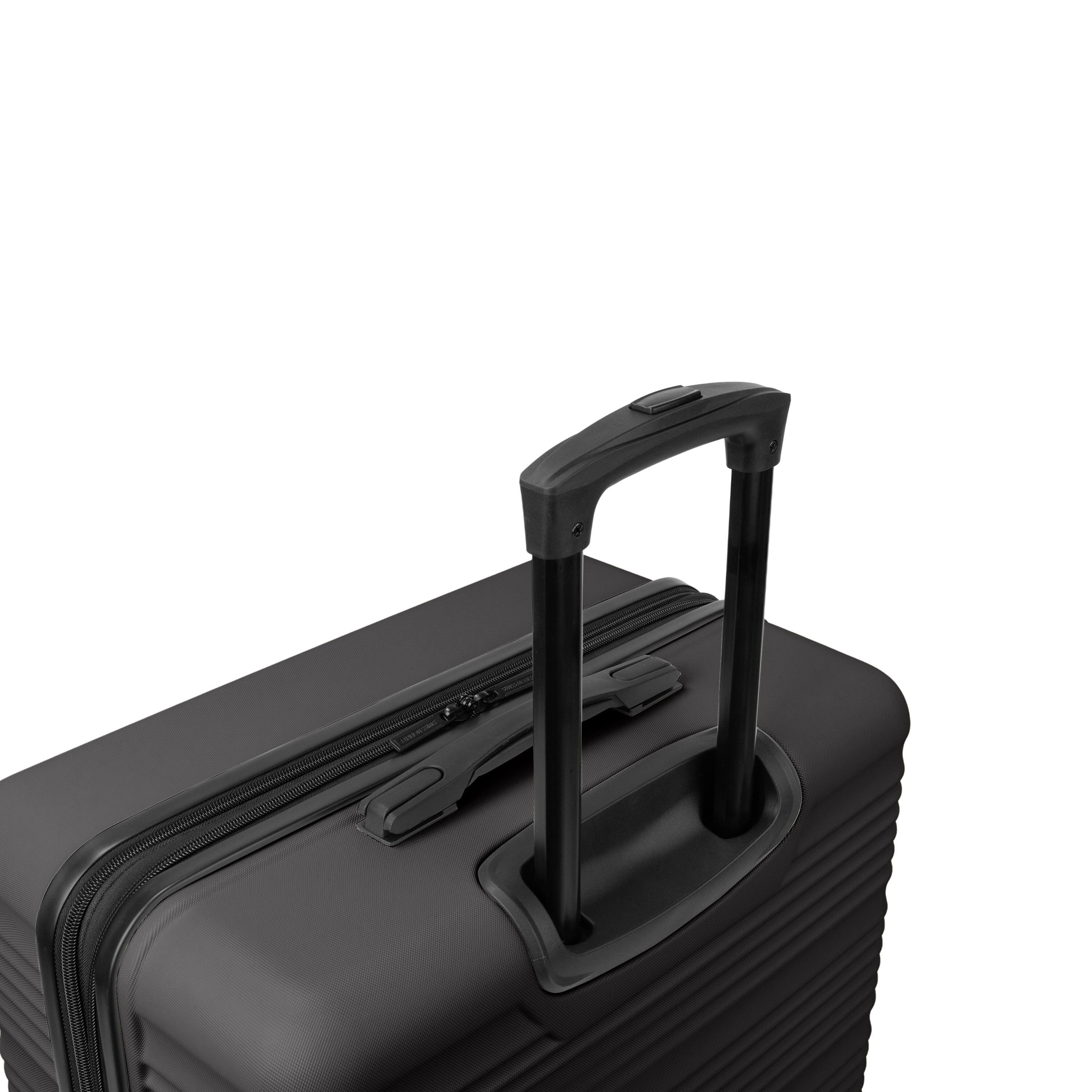 Alt View 4. Swiss Mobility - Swiss Mobility YVR 3 piece Hardside Luggage set - BLACK.