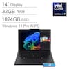 14" Display
32GB RAM
1024GB SSD
Windows 11 Pro AI PC
Intel Core Ultra 7