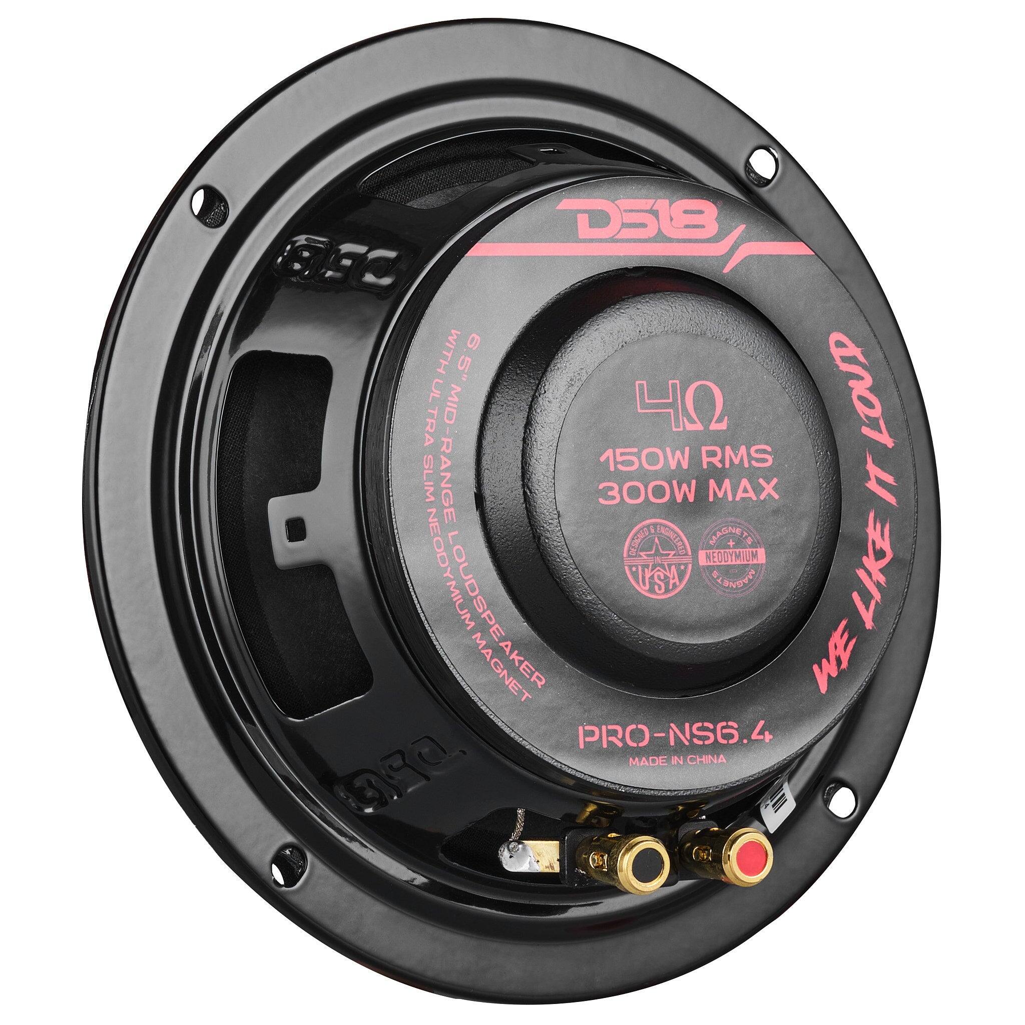 COMICS D518 GEC WITH 6.5" TRA SLIM UL RANGE MID 300W 150W 40 RMS MAX LOUD 14 GENG 19210 D RRAGNET + NEODYMIUM LOUDSPEAKER MAGNET ELDIONAL WE LIKE PRO-NS6.4 MADE IN CHINA