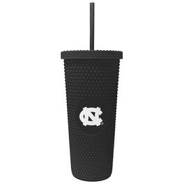 Logo Brands - North Carolina Tar Heels 24oz. Logo Studded Tumbler - Multicolor
