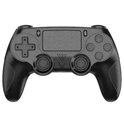 Cluzine - For PS4 Wireless Bluetooth Controller RGB Vibration Touchpad Macro Programming for PC - Black Cluzine - For PS4 Wireless Bluetooth Controller RGB Vibration Touchpad Macro Programming for PC - Black