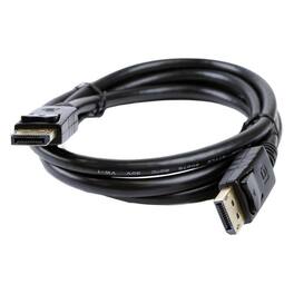 ViewSonic - CB-00010555 6 Feet Audio/Video Cable - DisplayPort - Black