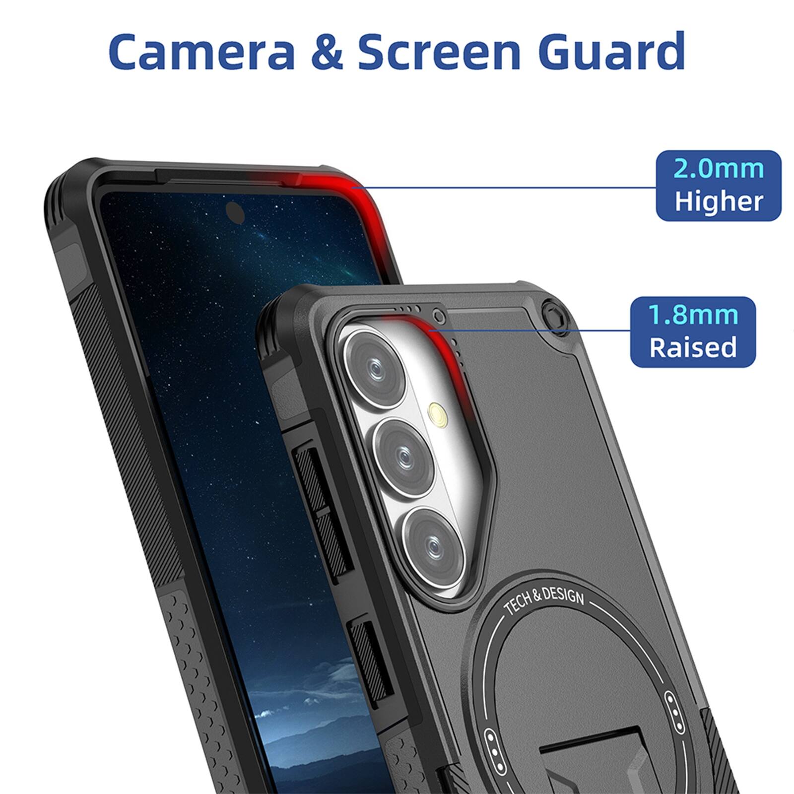 Camera & Screen Guard

2.0mm Higher

1.8mm Raised

TECH & DESIGN