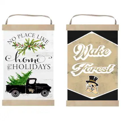 NO PLACE LIKE
home
FOR THE HOLIDAYS
WF
Wake Forest