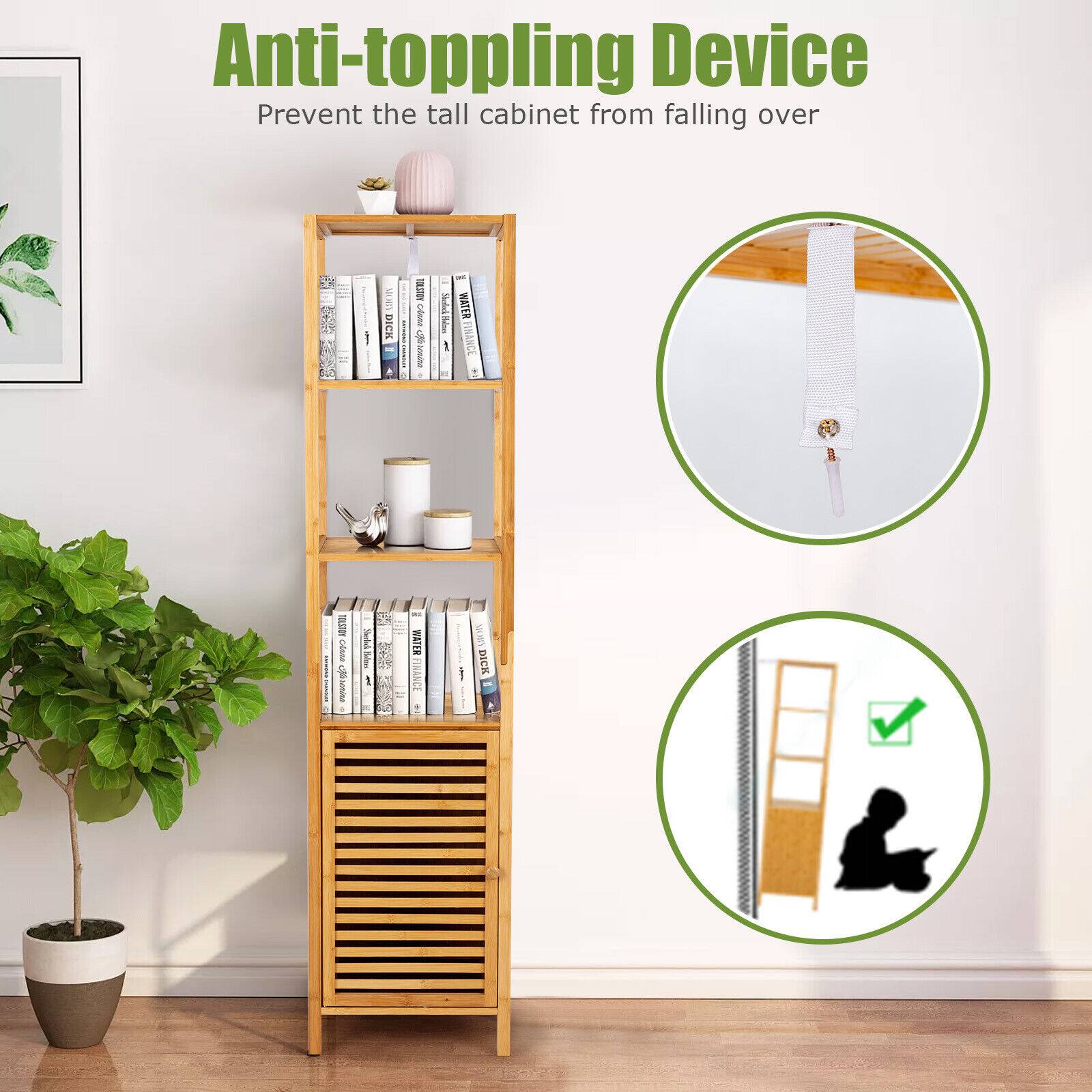 Anti-toppling Device
Prevent the tall cabinet from falling over