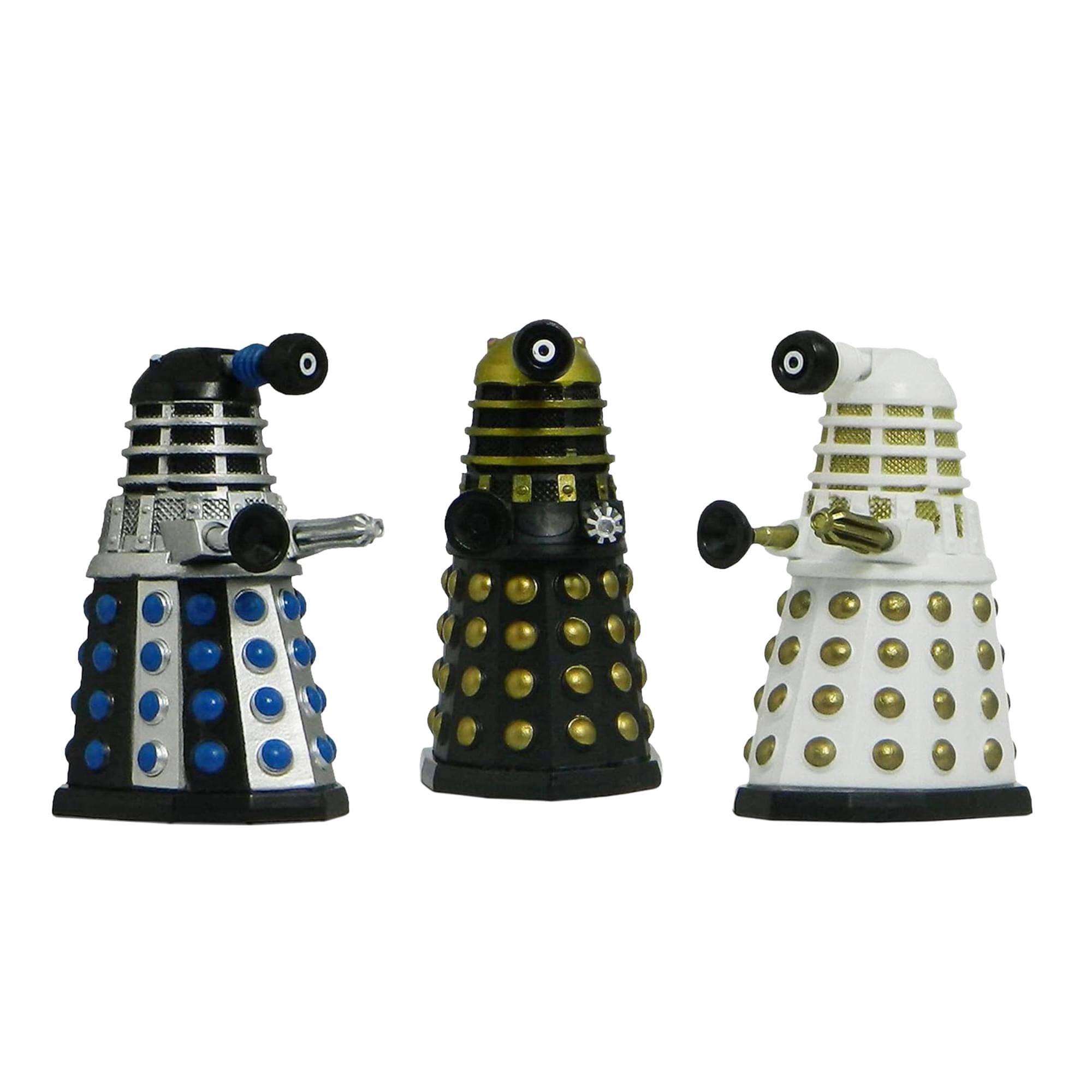 Alt View 1. Heathside Trading - Doctor Who Daleks of Skaro Bobble Figure 6 Pack - Multi-Color.