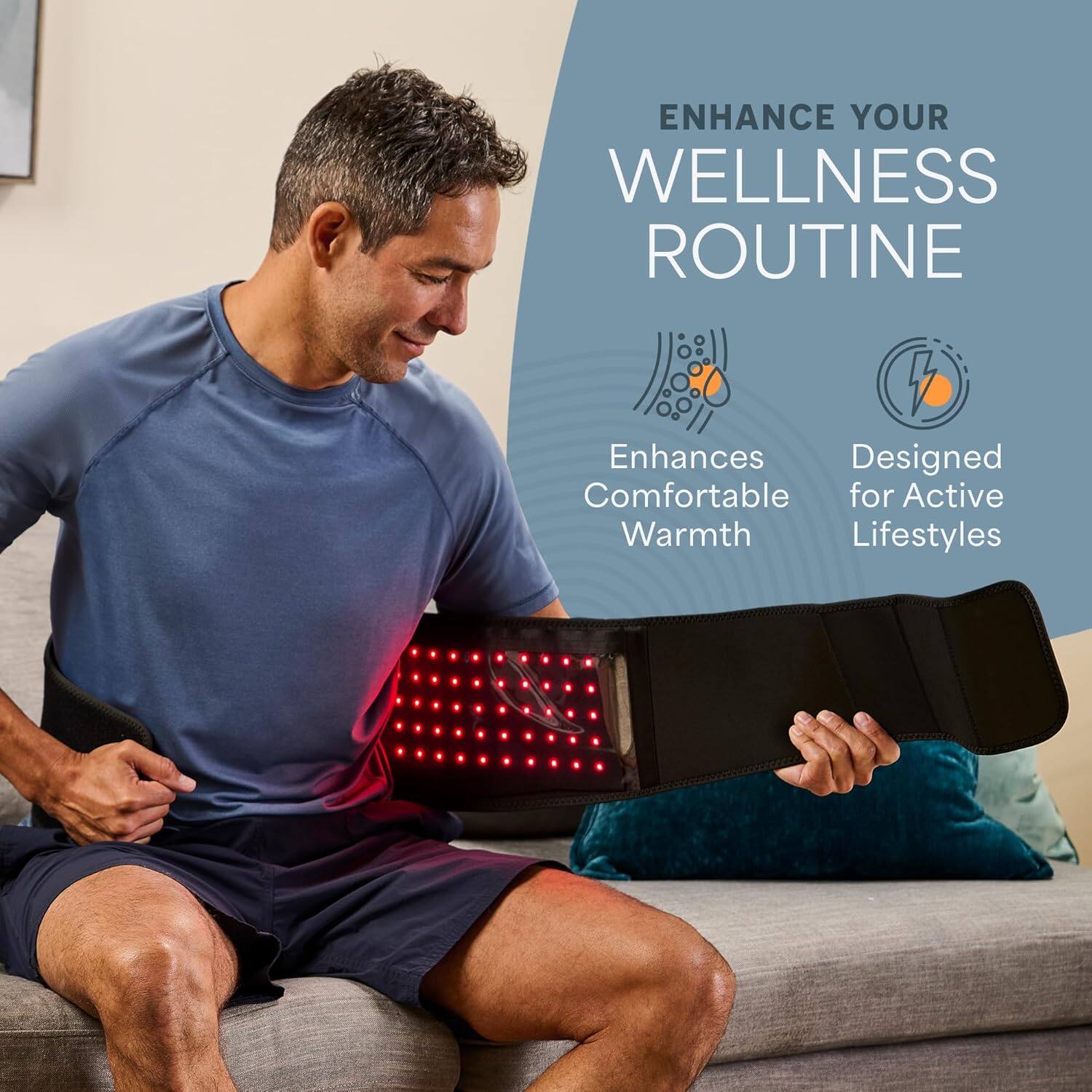 ENHANCE YOUR WELLNESS ROUTINE  
- Enhances Comfortable Warmth  
- Designed for Active Lifestyles