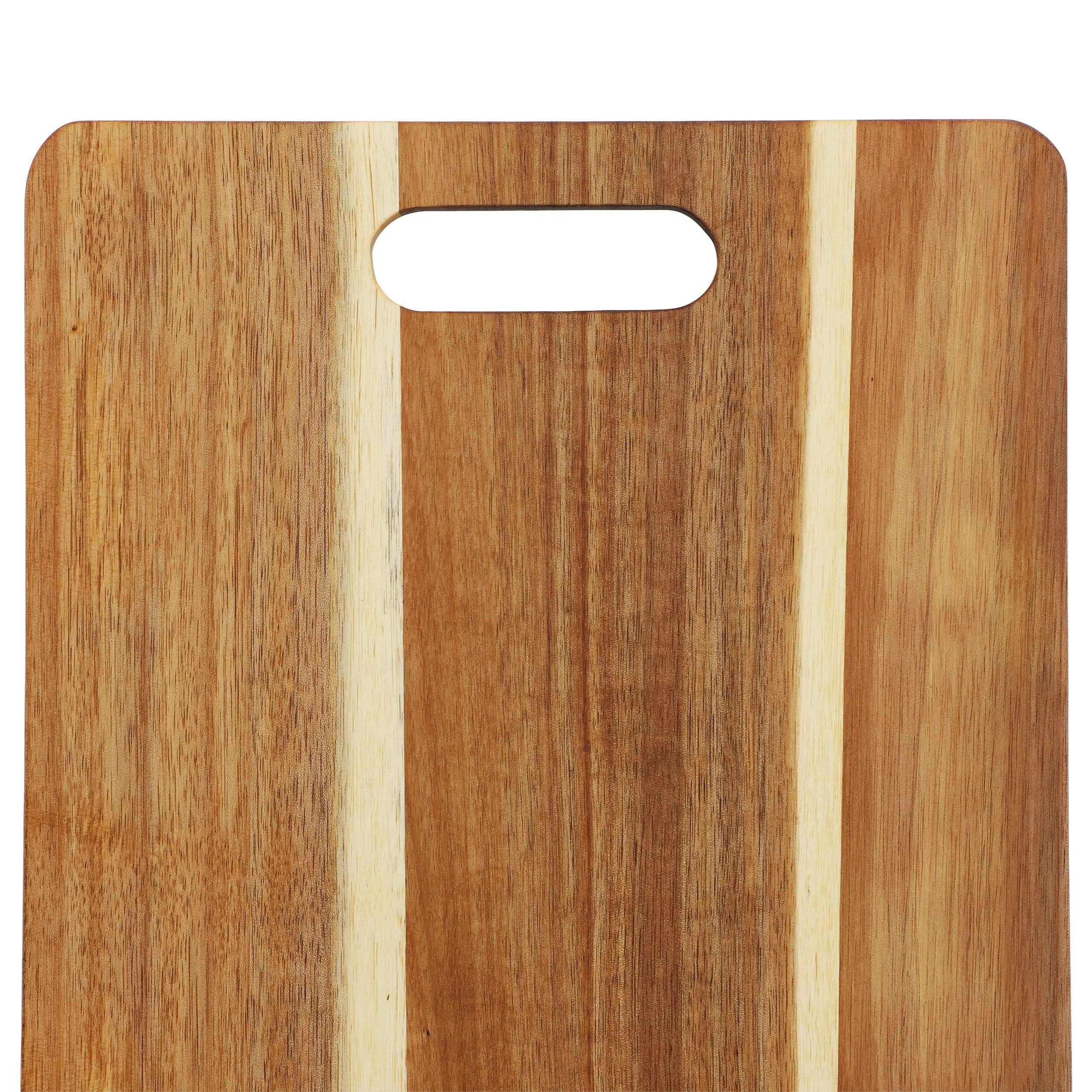 Alt View 5. MegaChef - MegaChef 33 x 12 Inch Acacia Wood Folding Charcuterie Serving Board - Brown.