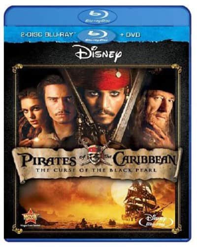 Front. Pirates of the Caribbean: The Curse of the Black Pearl   - BLU-RAY.