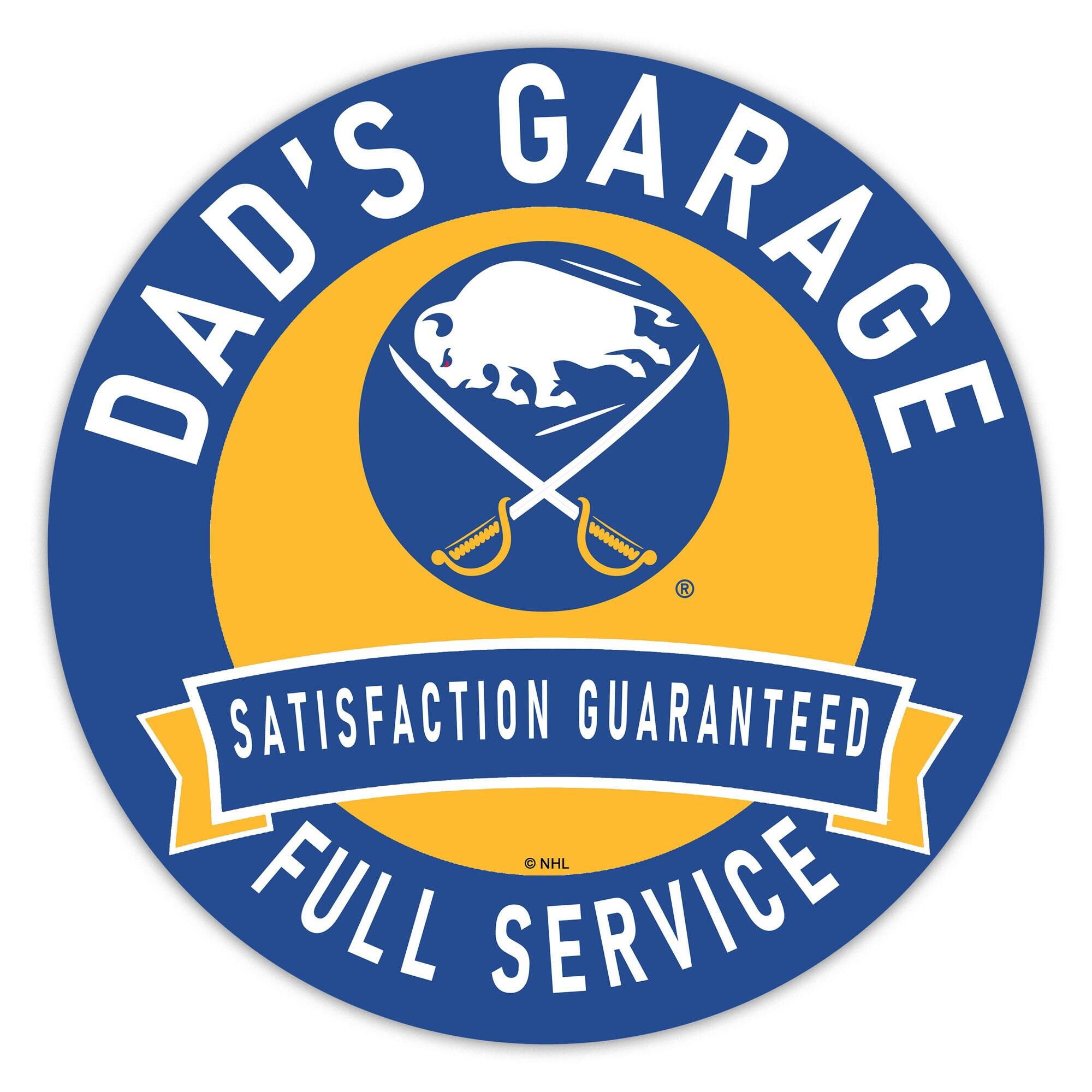 DAD'S GARAGE  
SATISFACTION GUARANTEED  
FULL SERVICE  
© NHL