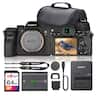 Bundle - Sony - a7R V Mirrorless Camera (ILCE-7RM5/B) + 64GB UHS-II Memory Card + Camera Bag