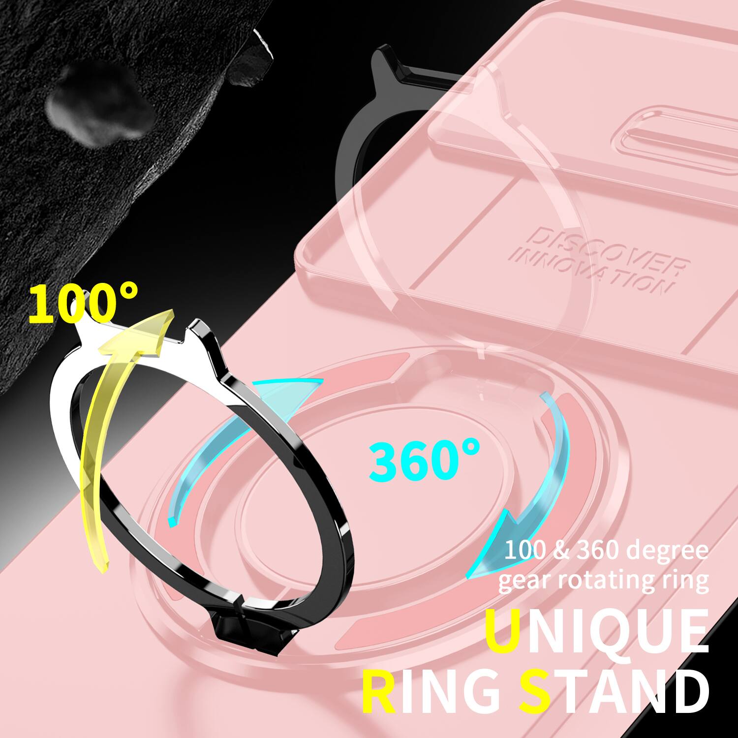 100
AVOMMI DISCOVER INNOVATION
360
100 & 360 degree gear rotating ring UNIQUE RING STAND