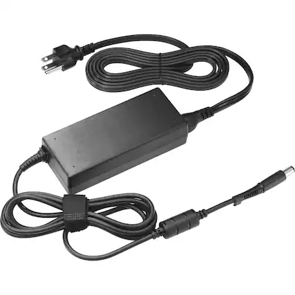 Front. HP - HP Power Adapter - 90 W - 120 V AC, 230 V AC Input.