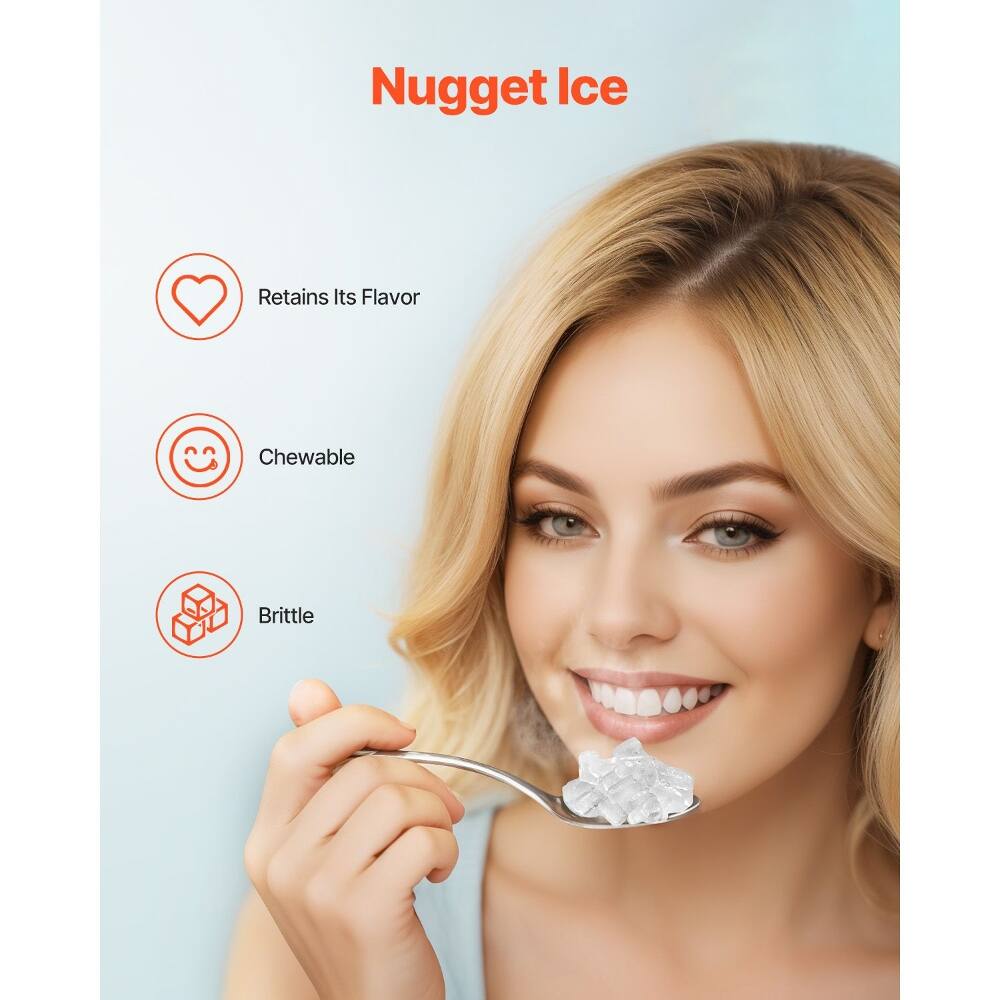 Nugget Ice

- Retains Its Flavor
- Chewable
- Brittle