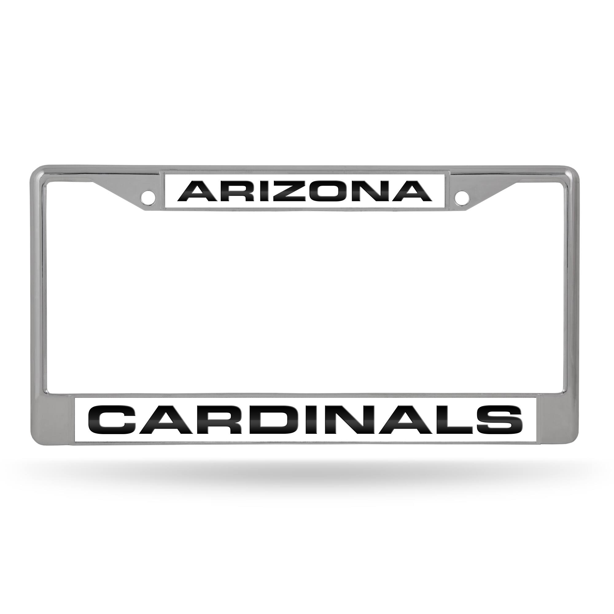 Arizona Football Cardinals Chrome Metal Laser Cut License Plate Frame