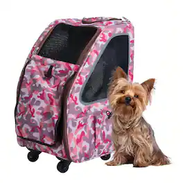 Petique - Pet Carrier, Dog Carrier for Small Size Pets, 5-in-1 Ventilated Carrier Bag for Cats & Dogs