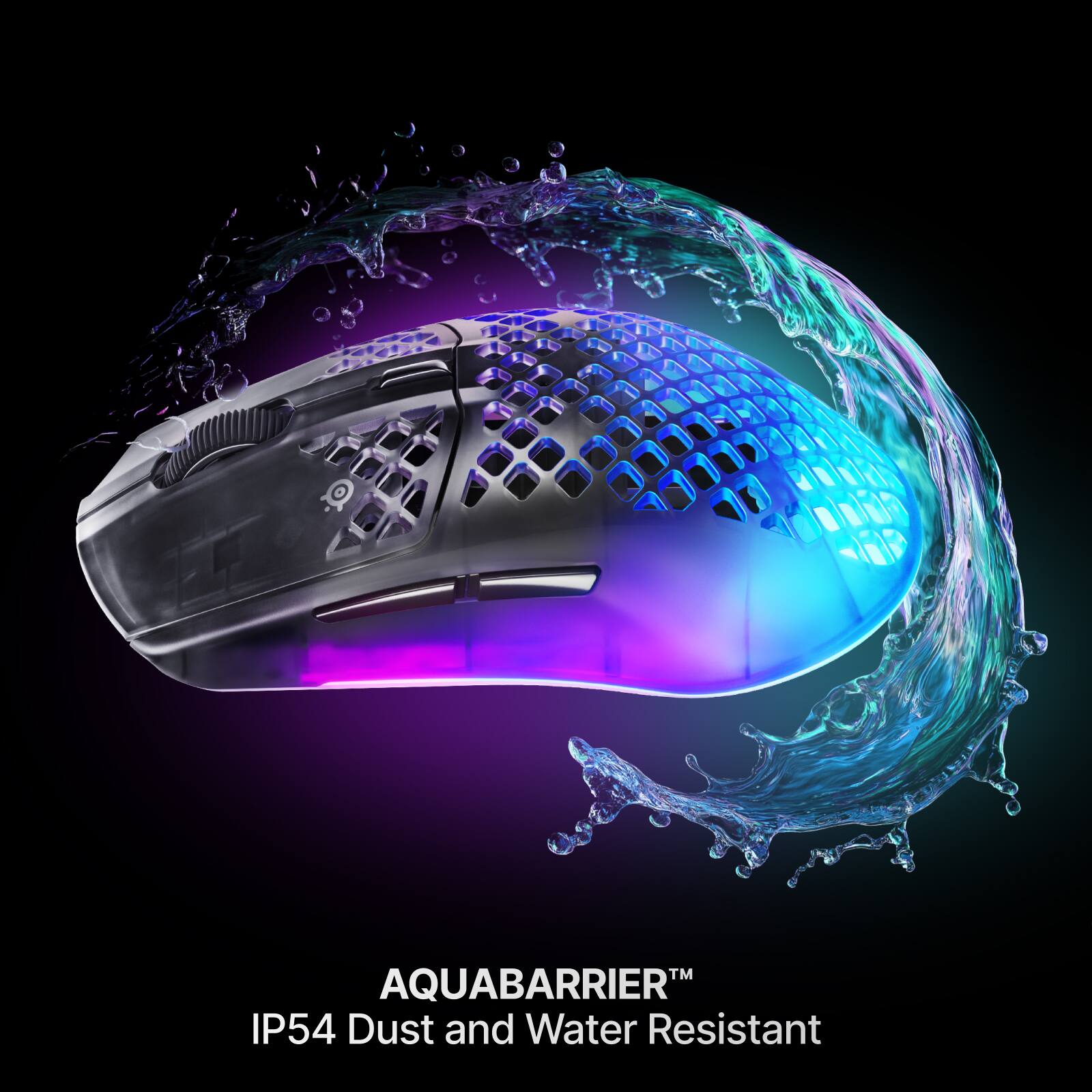 AQUABARRIER™ IP54 Dust and Water Resistant