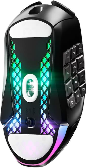 SteelSeries Aerox 9 Wireless Ultra Lightweight Honeycomb Water SteelSeries Aerox 9 Wireless Ultra Lightweight Honeycomb Water
