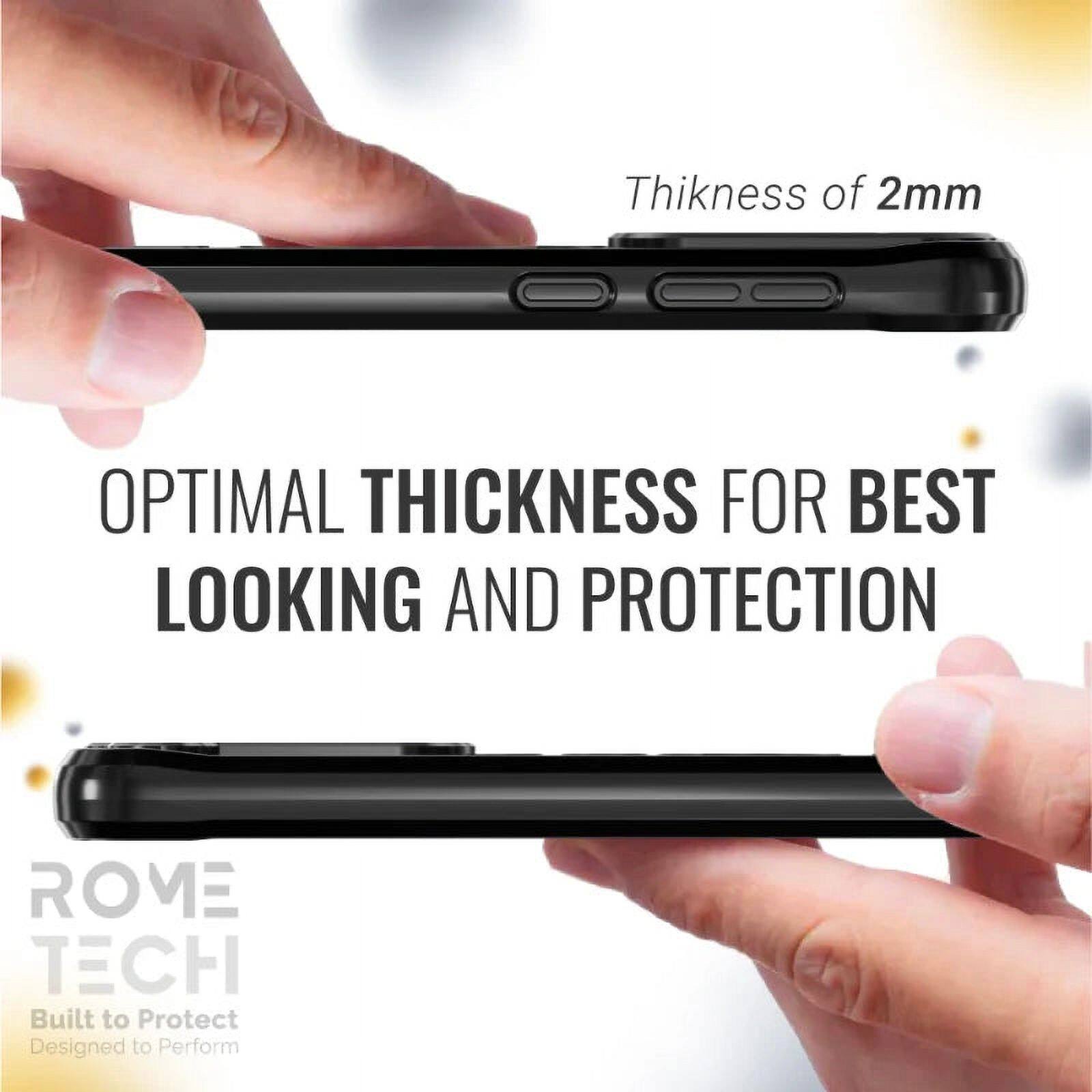 Thickness of 2mm  
OPTIMAL THICKNESS FOR BEST LOOKING AND PROTECTION  

ROME TECH  
Built to Protect  
Designed to Perform