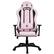 Angle. Arozzi - Torretta Supersoft Upholstery Fabric Gaming Chair - Pink.