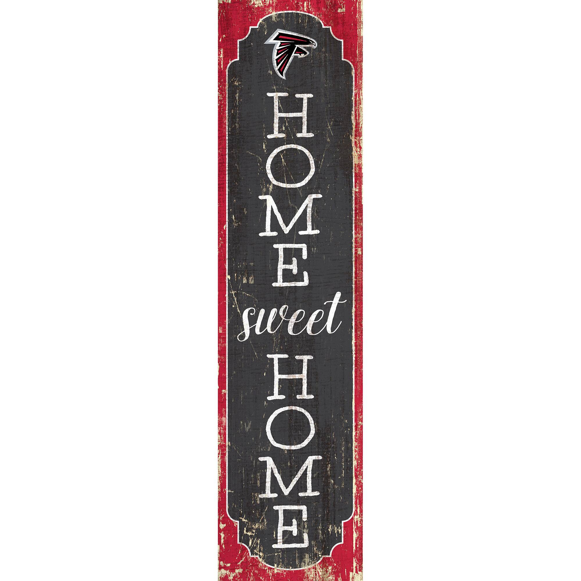 Atlanta Falcons 24" Home Sweet Home Leaner Sign