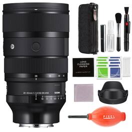 28-45mm f/1.8 DG DN Art Lens for Sony E Mount w/ Advanced Accessories Bundle | 612965 | Sigma 28-45mm lens - Black