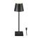 Front. Globe Electric - 15" Portable LED Table Lamp with Rechargeable Battery and Included Charging Cable - Matte Black.