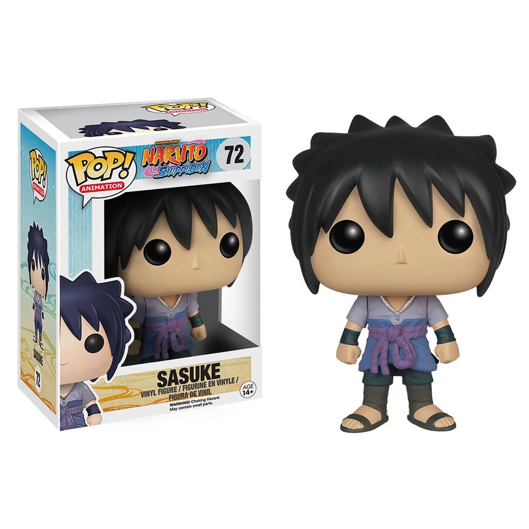 O TA  NARUTO 72 1 POP! ANIMATION SHIPPUDEN E S 1 SASUKE  FIGURINE EN VINYLE I AGE VINYL FIGURE DE VINIL 14+ FIGURA CNIN H WARNING! - pat MW contain