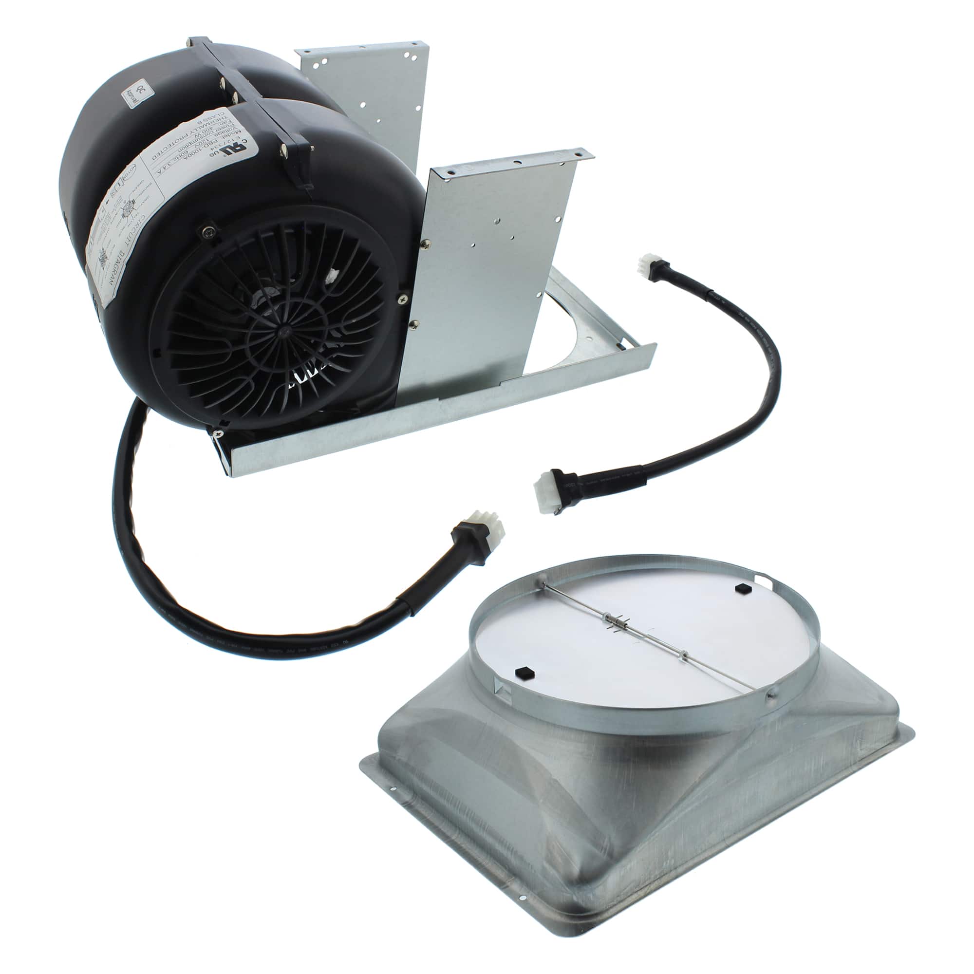Motor Dual Internal Blower for Zephyr Range Hoods - Black