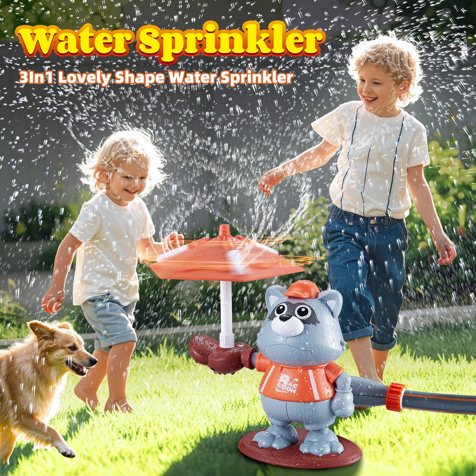 Water Sprinkler  
3in1 Lovely Shape Water Sprinkler
