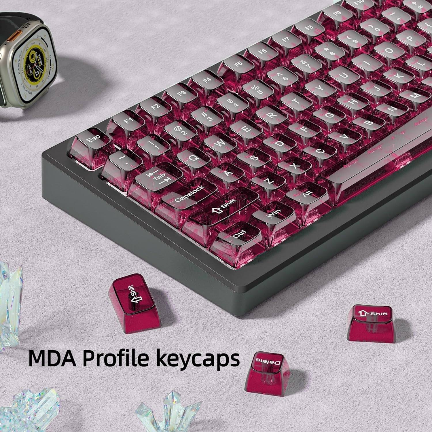 I Esc F1 ~ F1 + #f FB /  FB -  O F7  - P FB * O 8 F5   L <  K F4  % 5 Y  F3 M 6 69 T H F2 4 N  R G B  2 E F V - W D 1 C Q S X K Tab A f Z Capslock Ait Shift t Win Ctrl shin Shin MDA Profile keycaps Delete