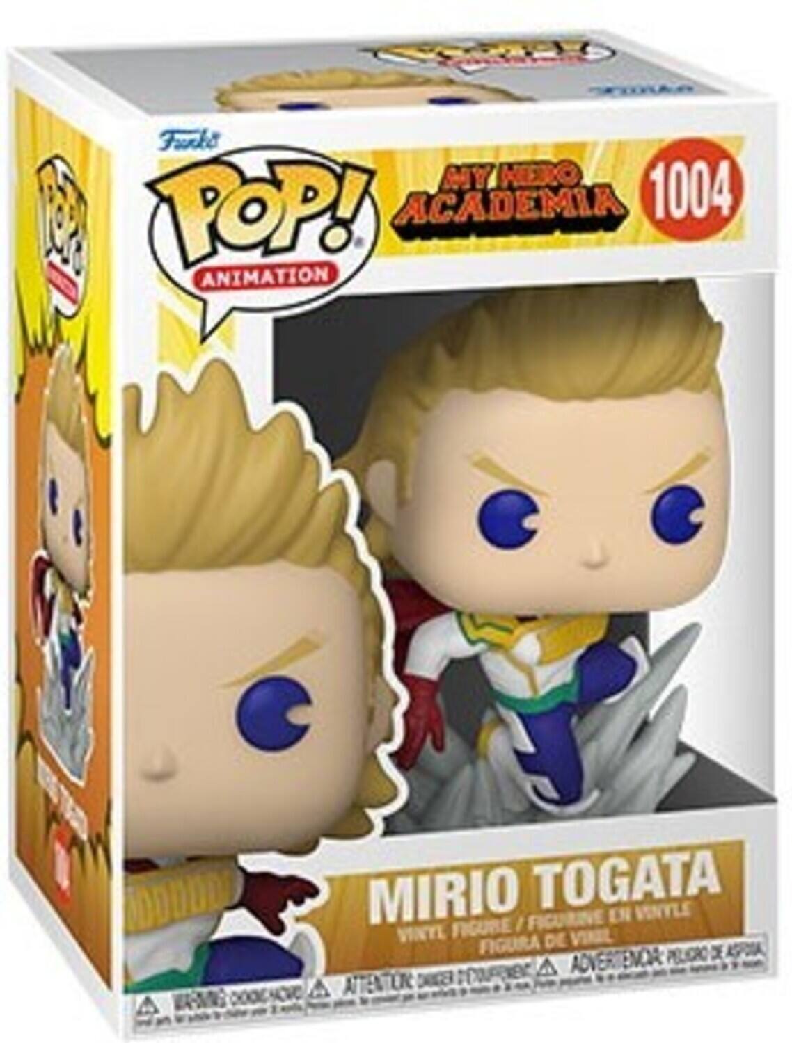 Furke POP! ANIMATION MY HERO ACADEMIA 1004 MIRIO TOGATA FIGURINE EN VINYLE FIGURA DE VISEL