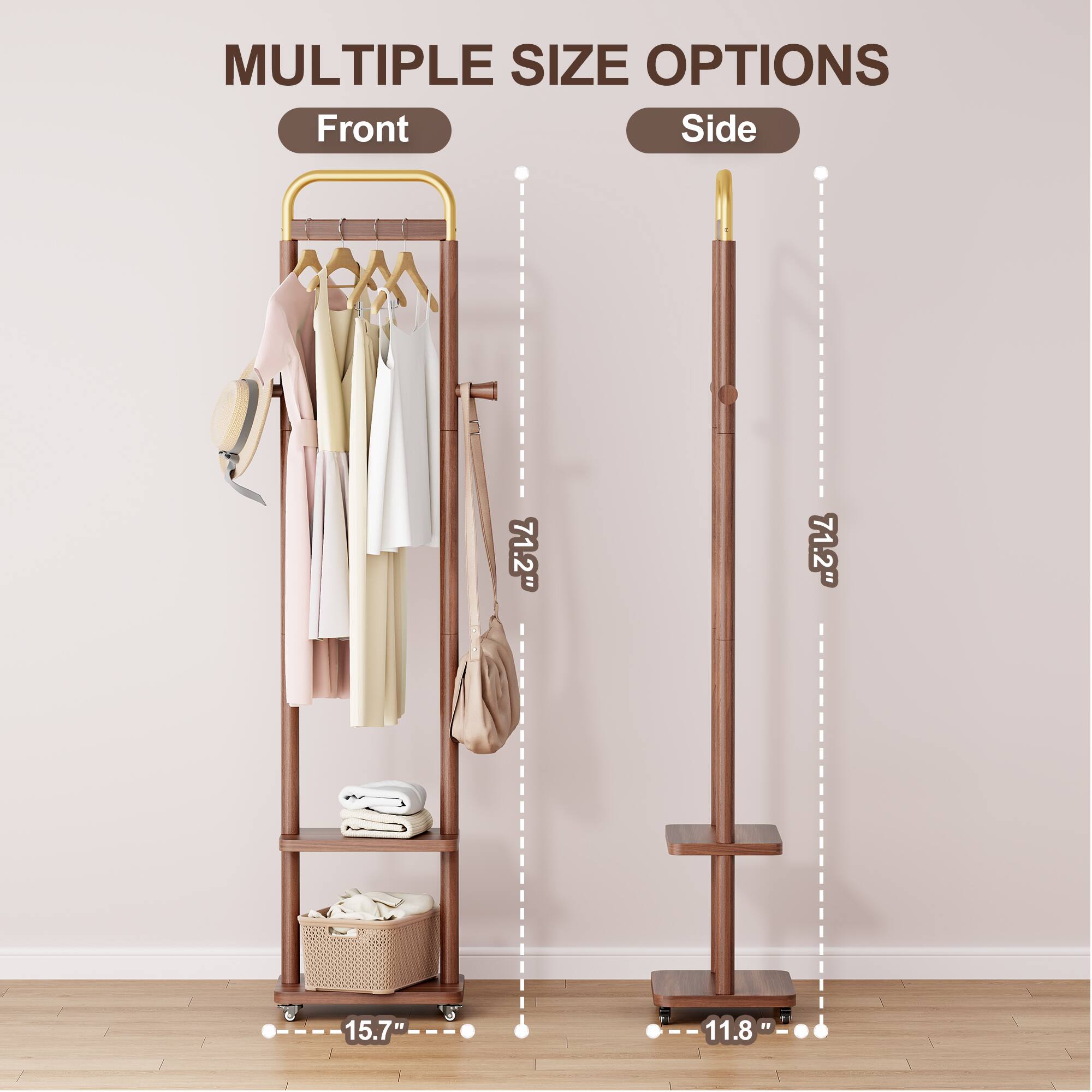 MULTIPLE SIZE OPTIONS

Front Side

71.2"
71.2"
15.7"
11.8"