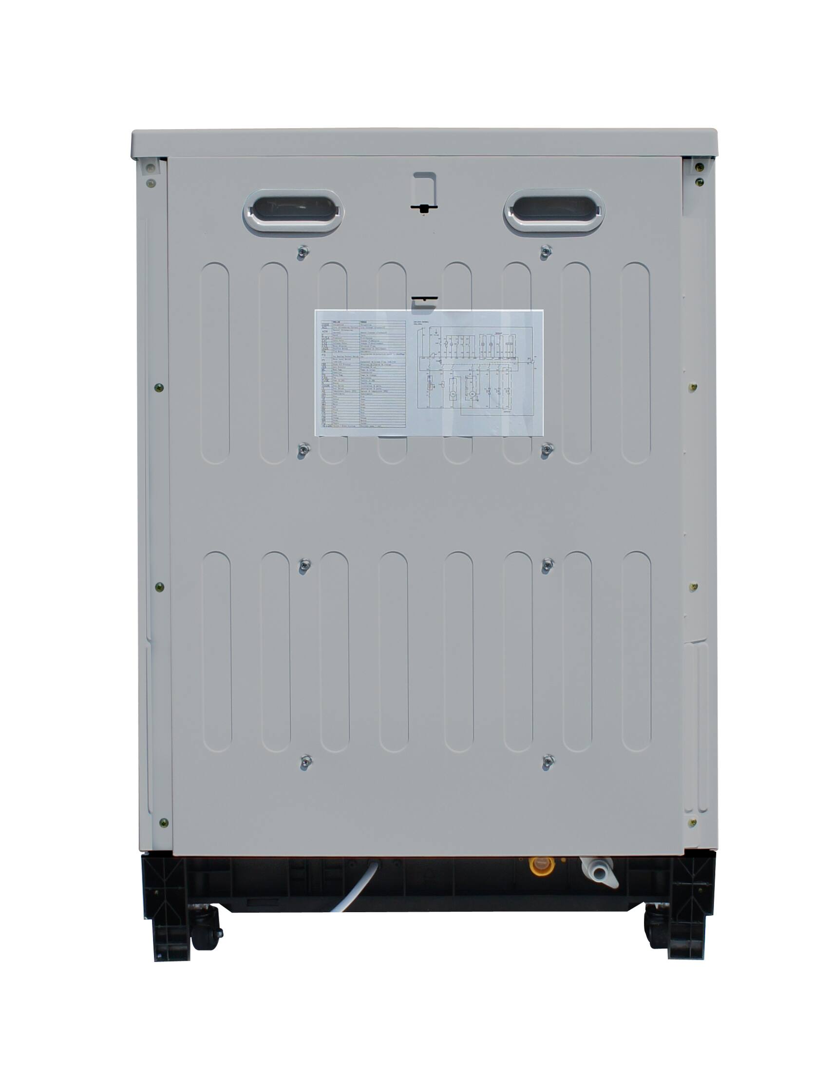 Back. Sunpentown - 24 in. Energy Star Portable Dishwasher, Stainless steel - Stainless Steel.