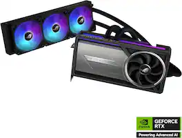 ASUS - Refurbished Excellent - ROG GEFORCE RTX 5090 32GB ASTRAL LIQUID COOLED GDDR7 OC VIDEO GRAPHICS CARD