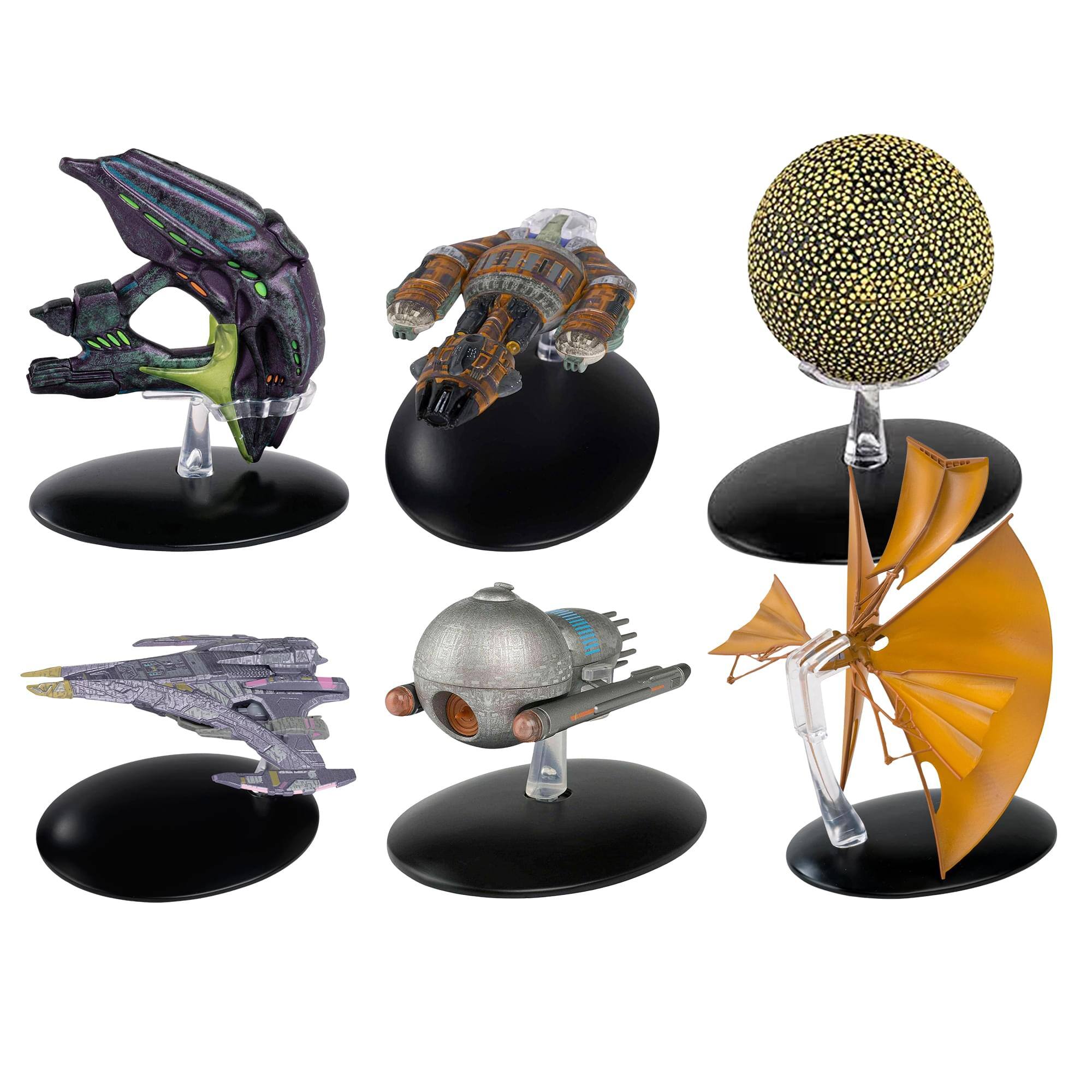 Alt View 1. Eaglemoss - Eaglemoss Star Trek Starship Replica Set of 24 Brand New Original Packaging.