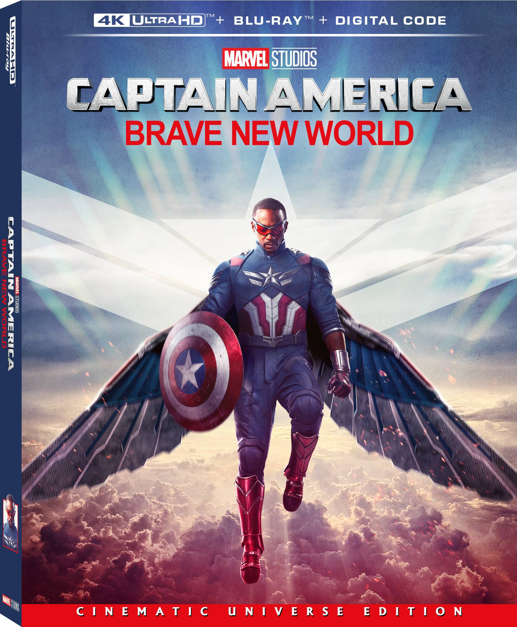 Alt View 1. Captain America: Brave New World   - 4K Blu-Ray.