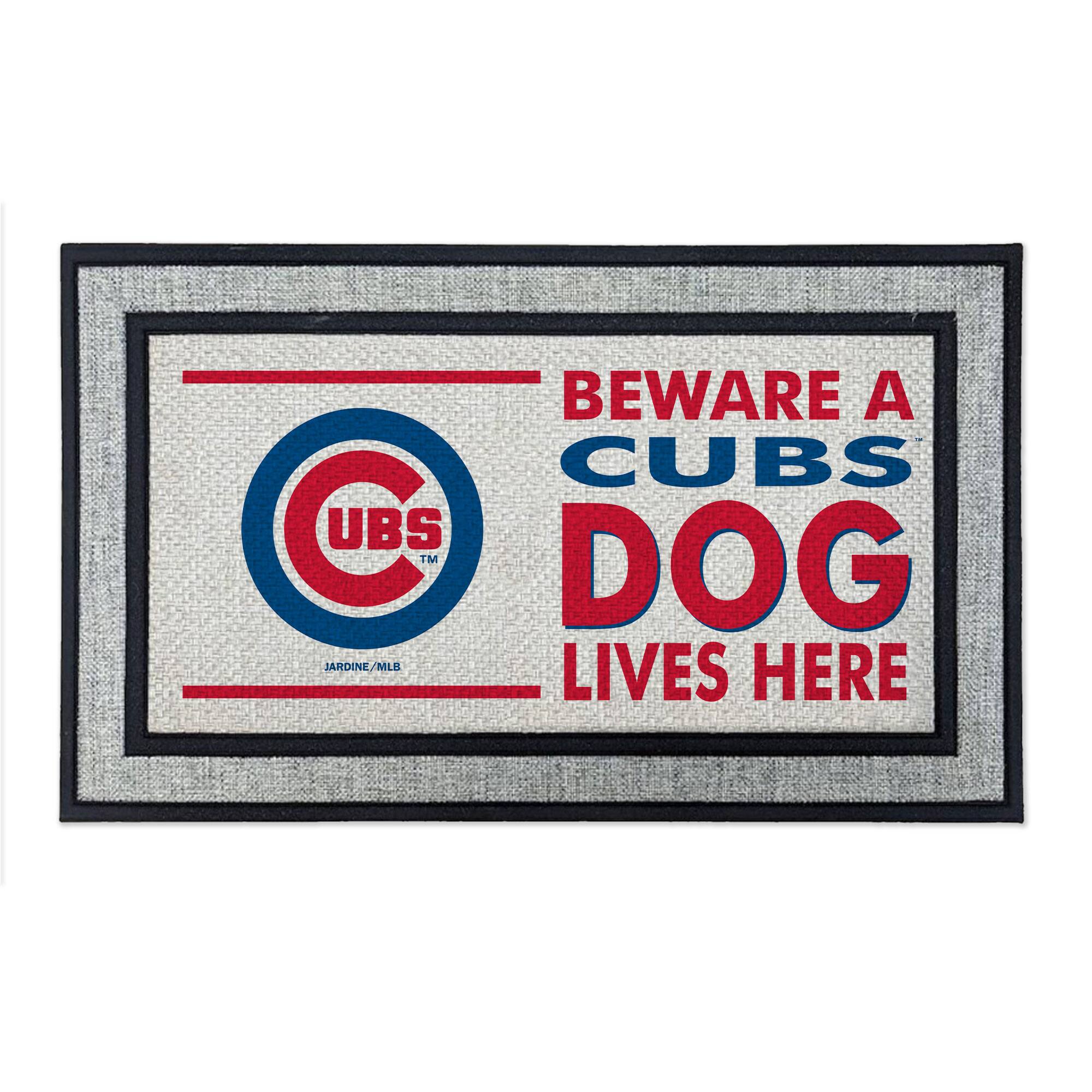 BEWARE A CUBS DOG LIVES HERE
