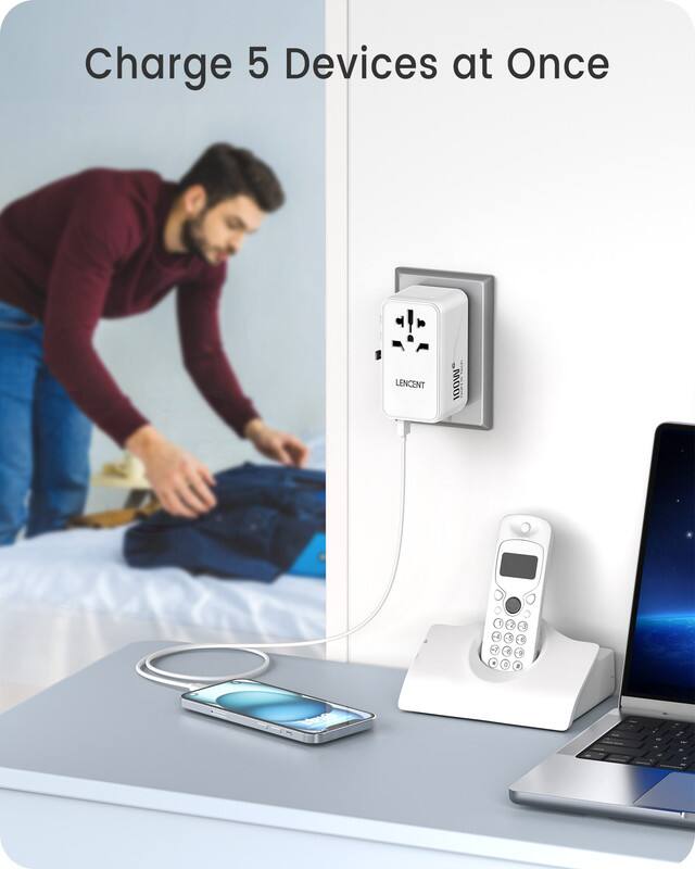 Charge 5 Devices at Once

LENCENT
100W