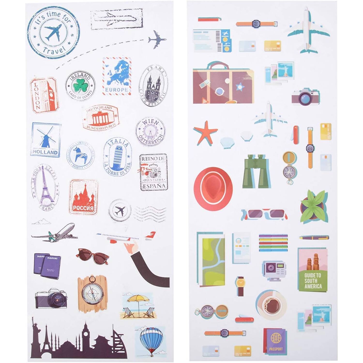 It's time for Travel

IRELAND  
LAND OF GIANTS

EUROPE

LONDON

DEUTSCHLAND  
BUNDESREPUBLIK

WIESEN  
OSTERREICH

ITALIA  
CORRE DIPISA DI PIES ULTRA

HOLLAND

REINO DE  
ESPAÑA

PAÍS  
ULTRA

GUIDE TO SOUTH AMERICA

PASSPORT