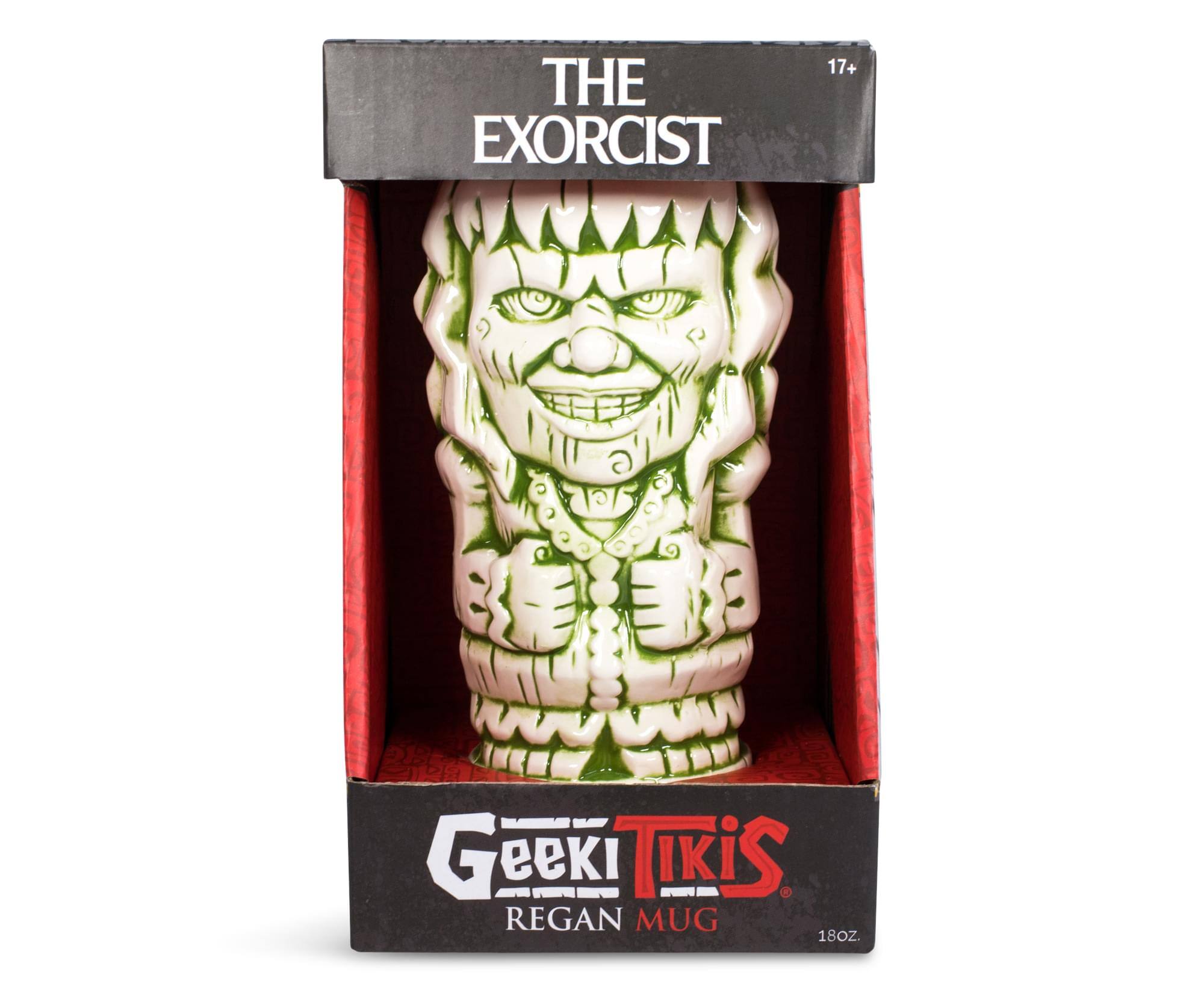 THE EXORCIST 17+ Geeki Tikis REGAN MUG 18OZ.