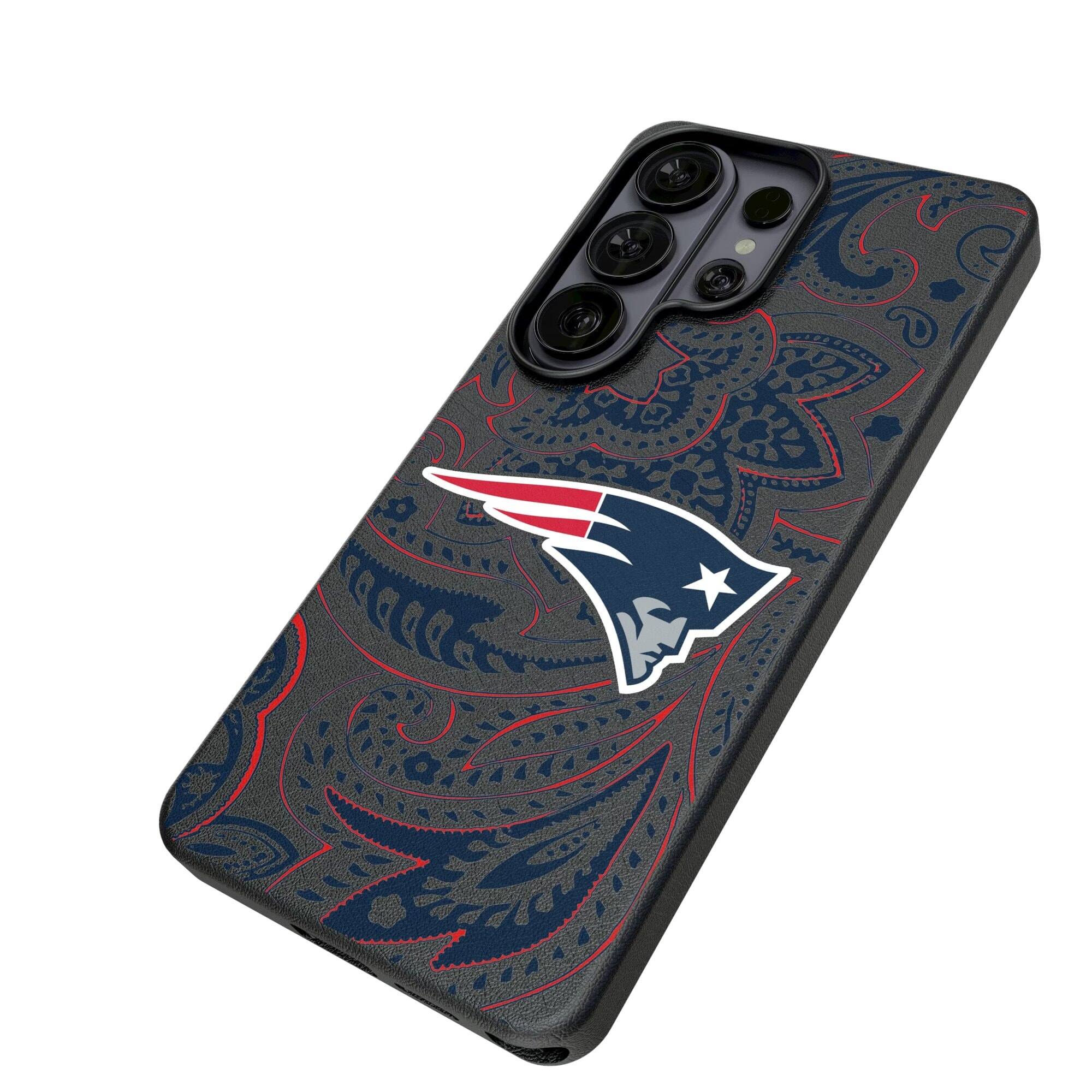 Alt View 1. Keyscaper - Paisley Galaxy Magnetic Bump Case - S24 - Black.