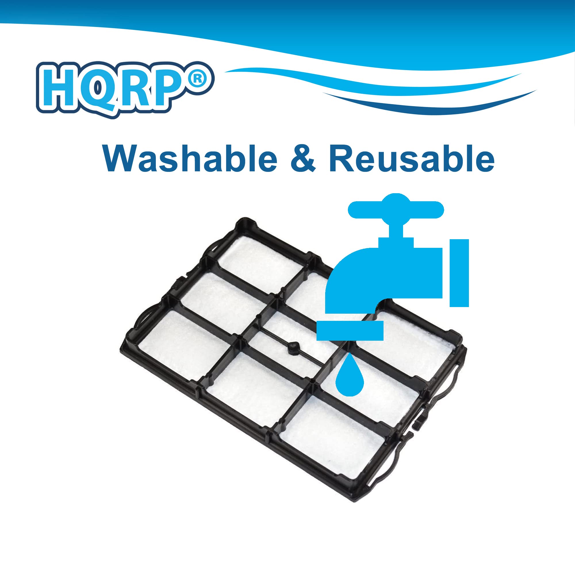 HQRP®  
Washable & Reusable