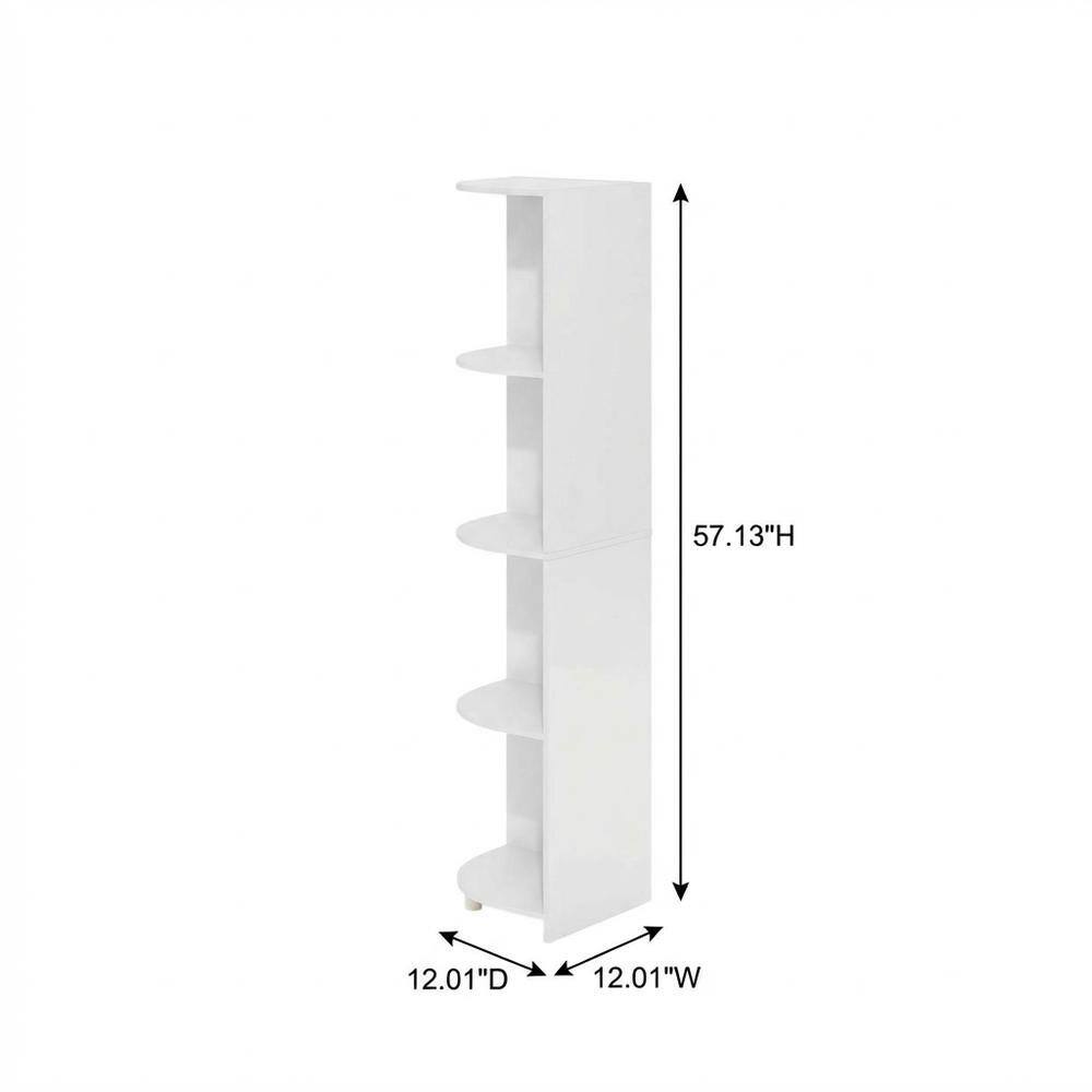 57.13"H 12.01"D 12.01"W