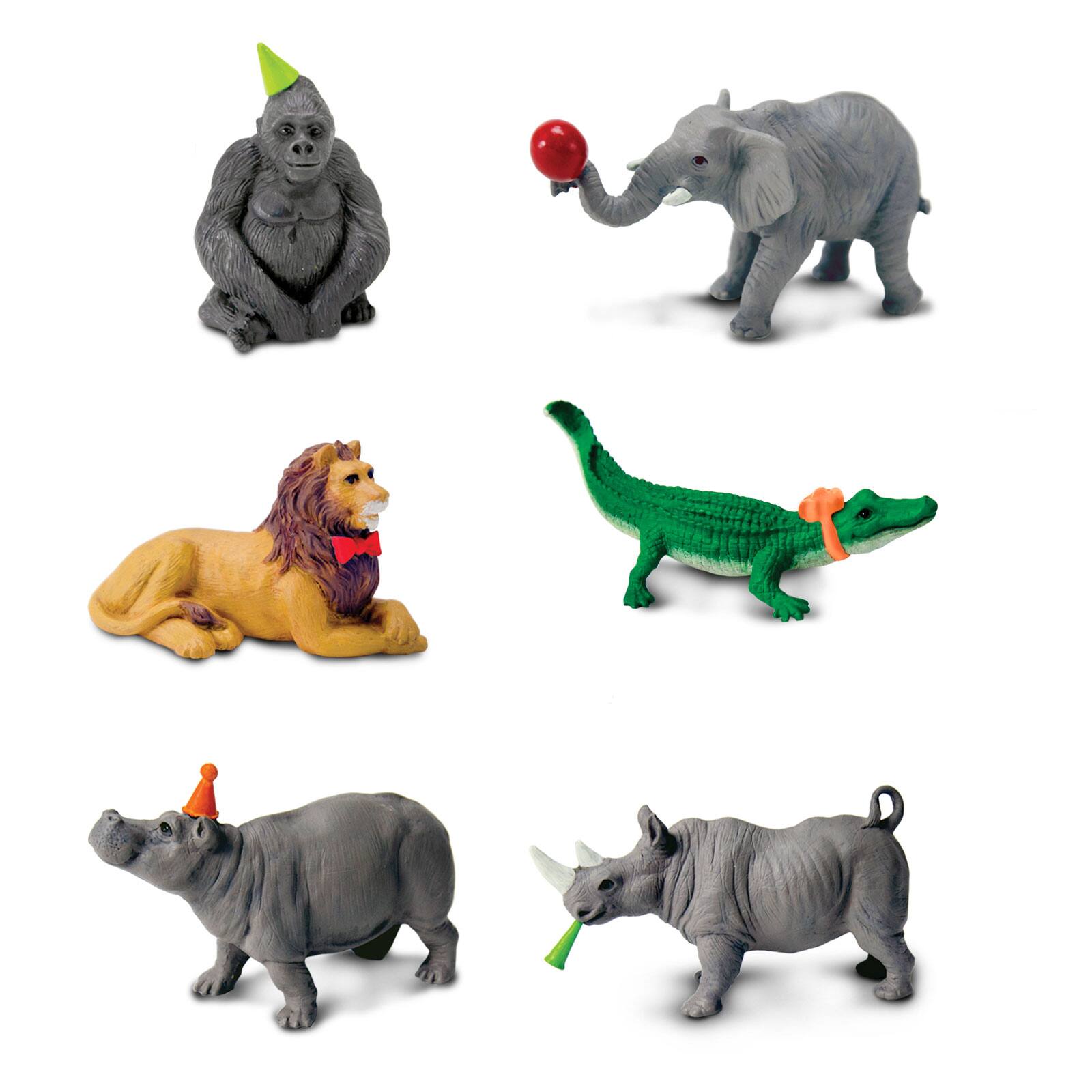 Back. Safari Ltd. - Party Animals Toob Toy.