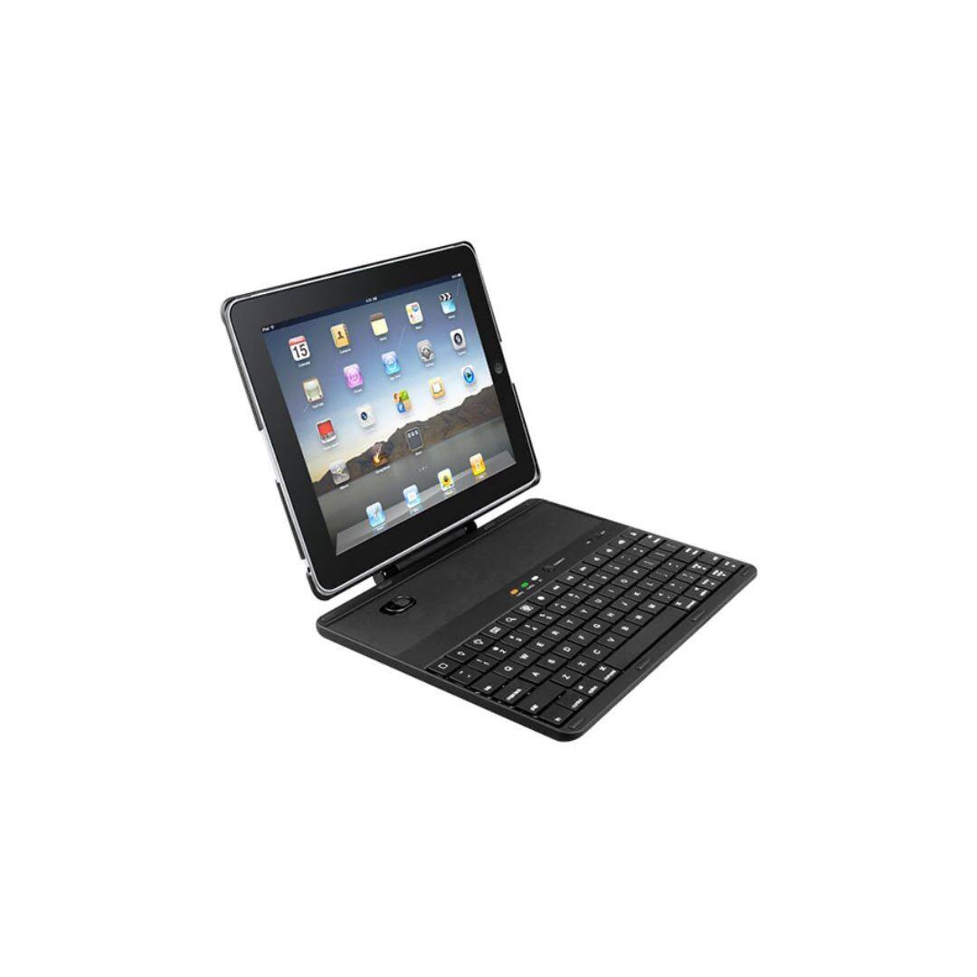 Angle. DirectDeals - iPad 2/3 Aluminum Protective Case - Black.