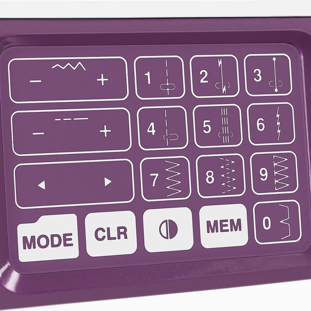 Here is the corrected and grouped text from the image:

- MODE
- CLR
- MEM
- 0
- 1
- 2
- 3
- 4
- 5
- 6
- 7
- 8
- 9
- (Arrow left)
- (Arrow right)
- (Minus sign)
- (Plus sign)
- (Minus sign with three dashes)
- (Plus sign)
- (Sound wave icon)
- (Arrow up)
- (Arrow down)
- (Music note icon)
- (Lightning bolt icon)
- (Wavy line icon)
- (Dotted line icon)